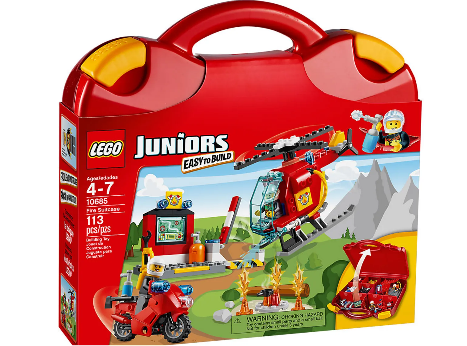 10685 LEGO® Juniors Fire Suitcase