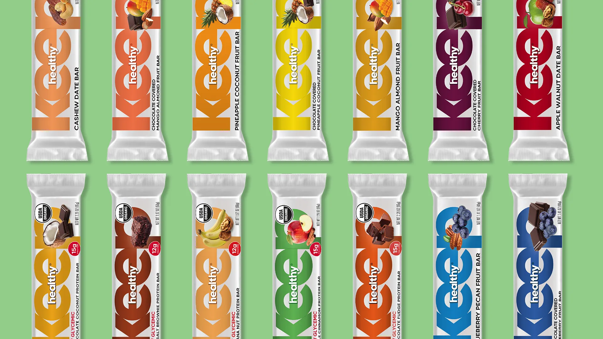 14 Individually Wrapped Bars - Sampler Variety Pack