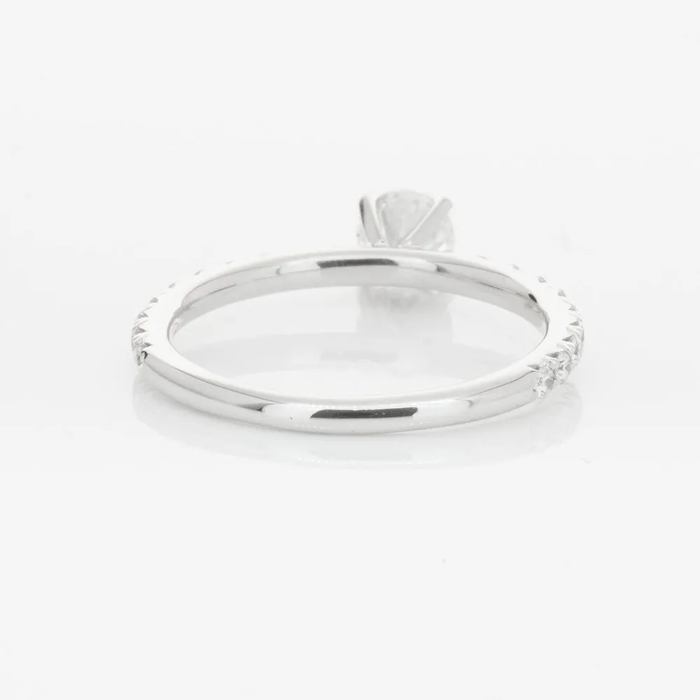 18ct White Gold .46ct Diamond Comet Ring