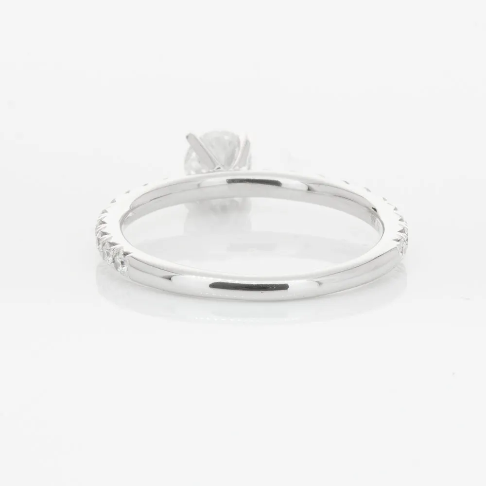 18ct White Gold .46ct Diamond Comet Ring