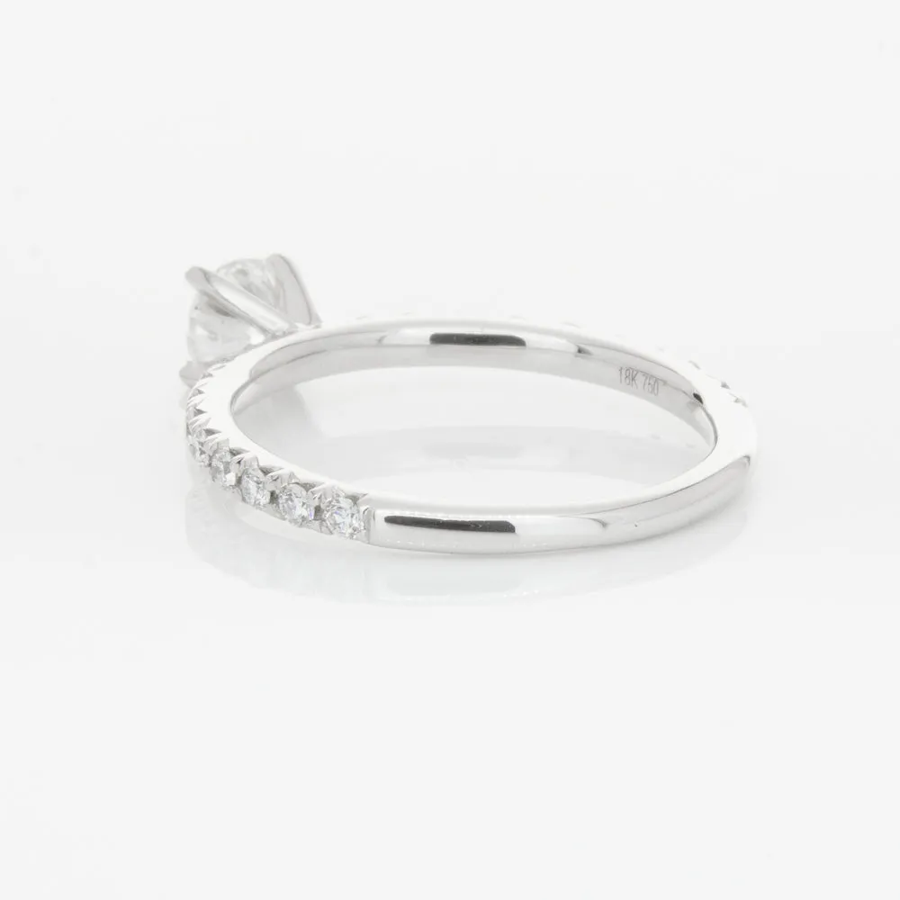 18ct White Gold .46ct Diamond Comet Ring