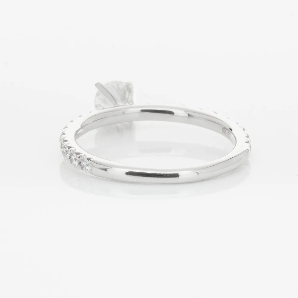 18ct White Gold .46ct Diamond Comet Ring