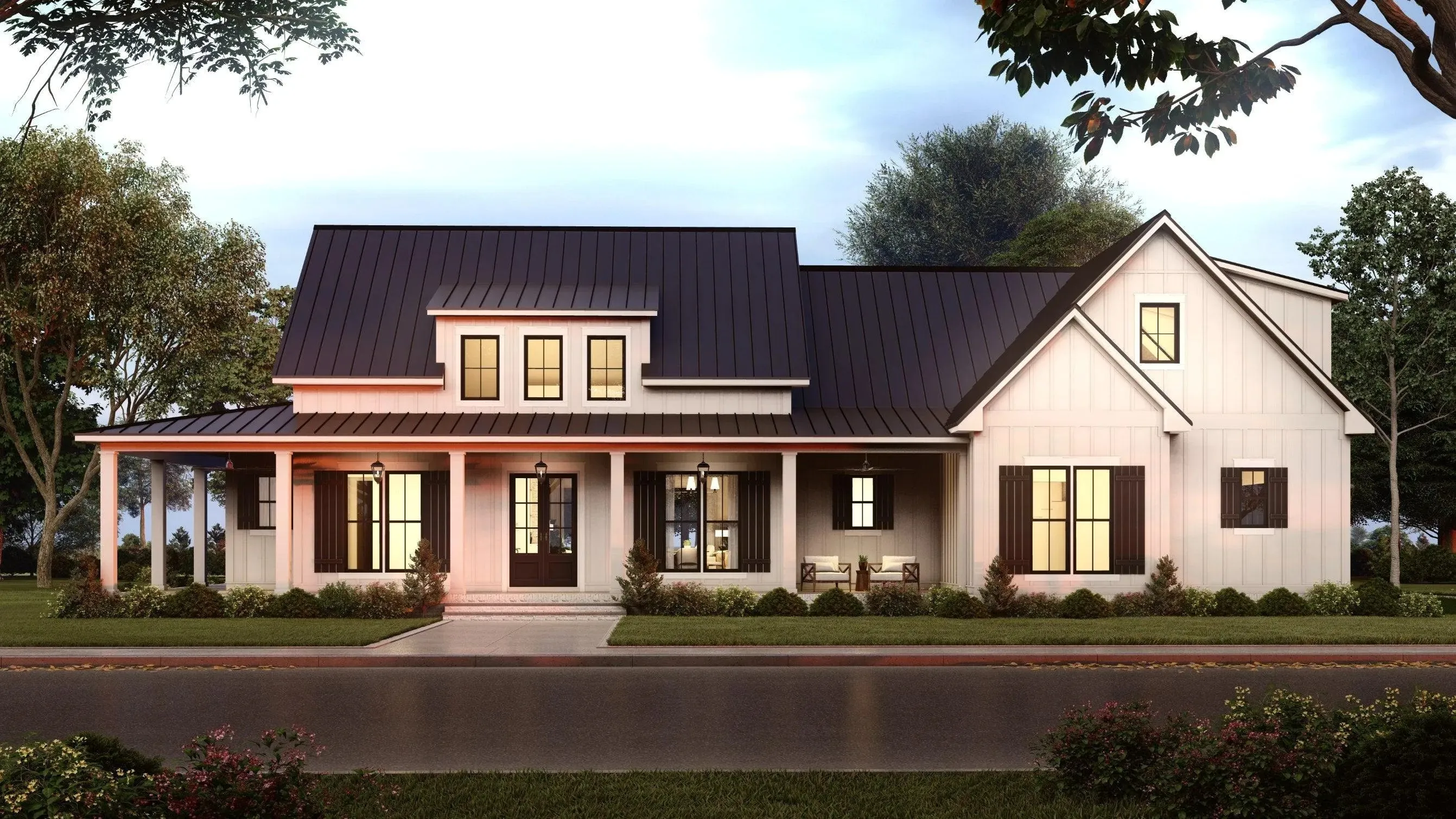 3-Bedroom, 2,428 Sq Ft Ranch with Spacious Porches and Bonus Room