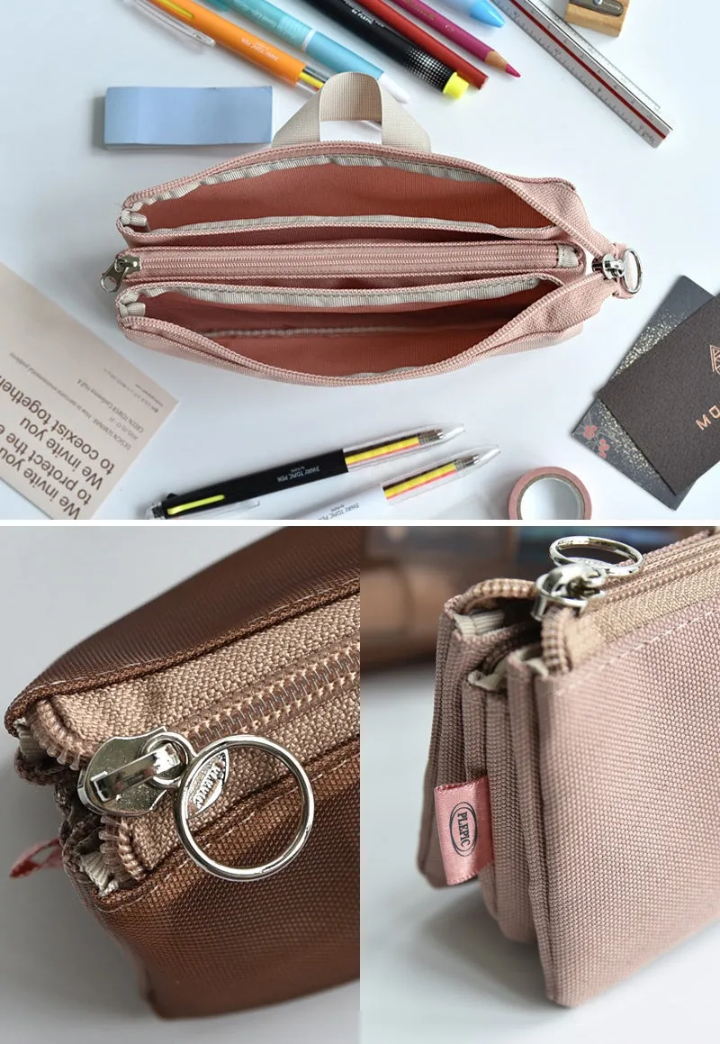 3Way Pencil Collector Pocket Pouch [4colors]