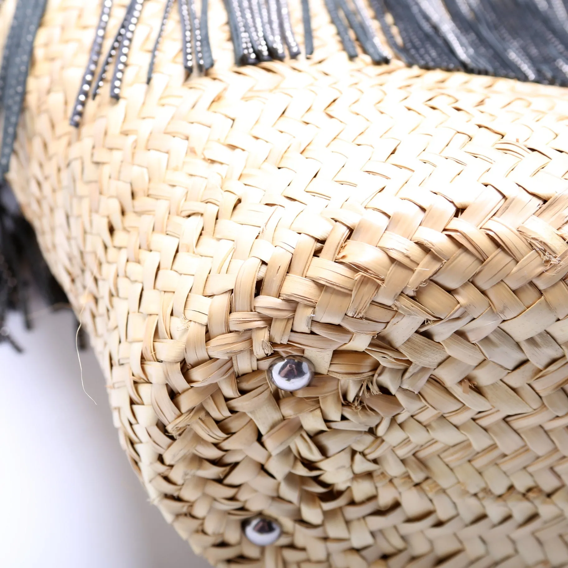 418824 Panier Fringe Tote