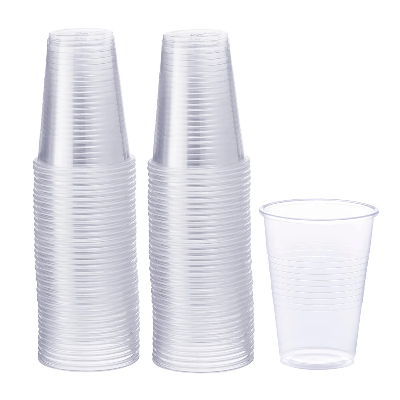 9 oz. Clear Disposable Plastic Drinking Cups