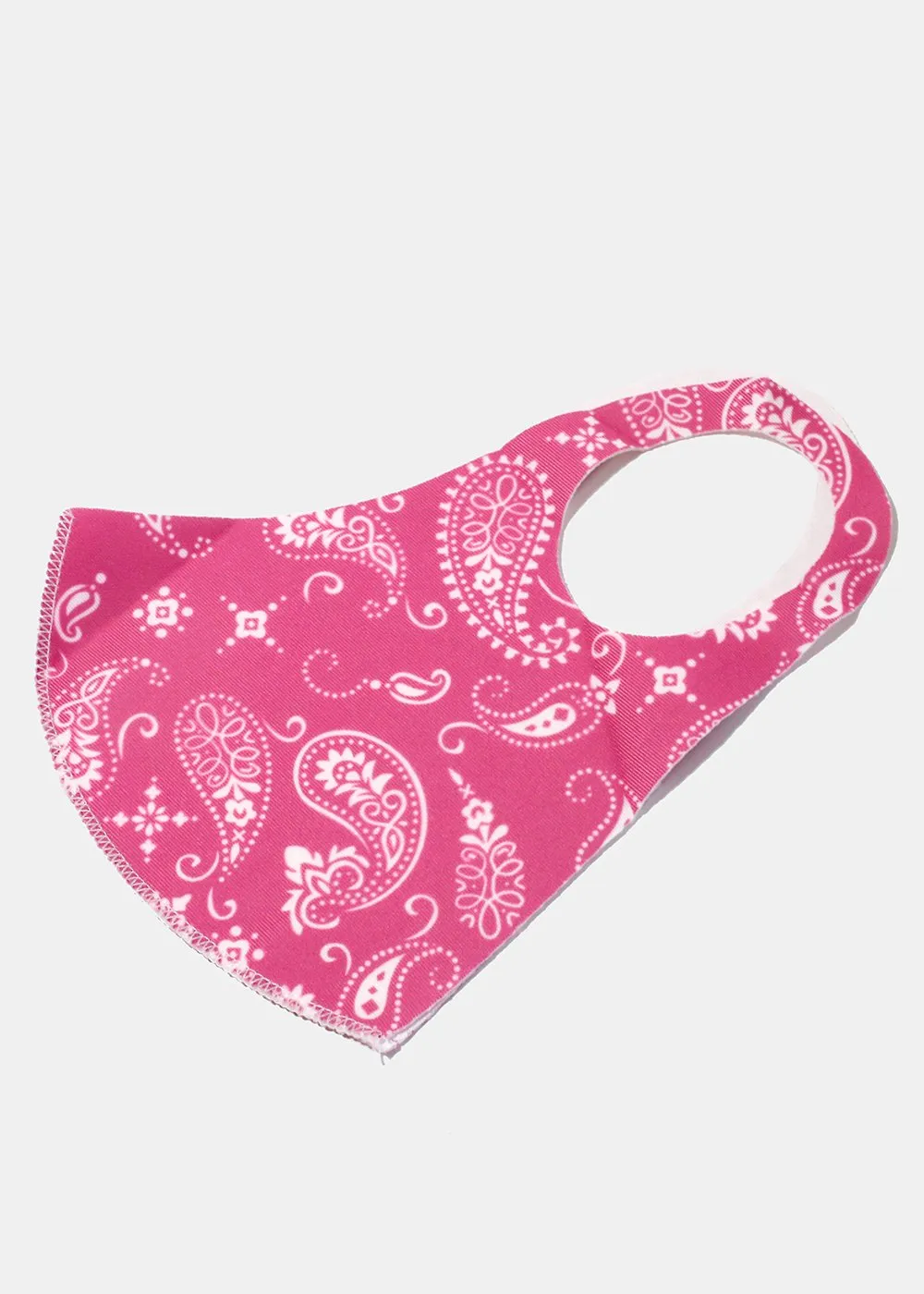 Adult Size Re-Usable Paisley Face Mask