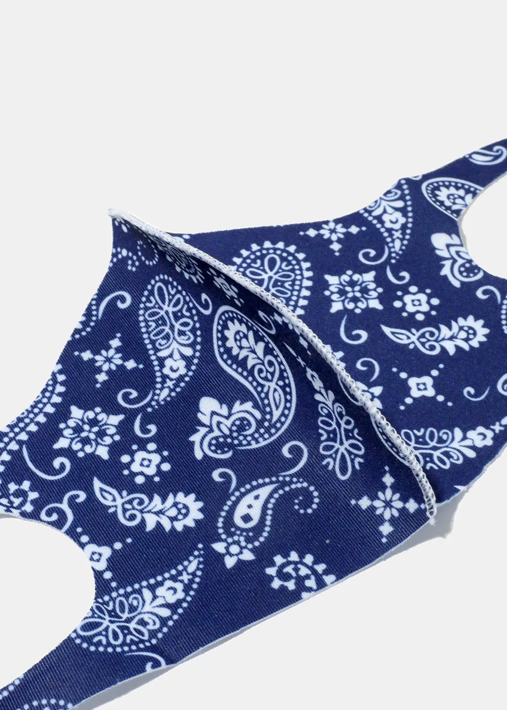 Adult Size Re-Usable Paisley Face Mask