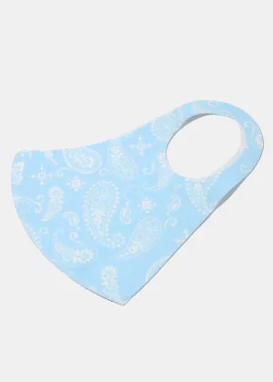 Adult Size Re-Usable Paisley Face Mask