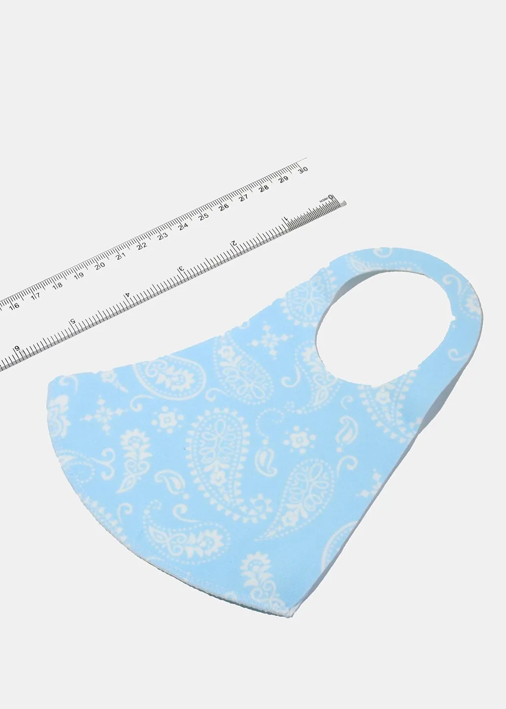 Adult Size Re-Usable Paisley Face Mask