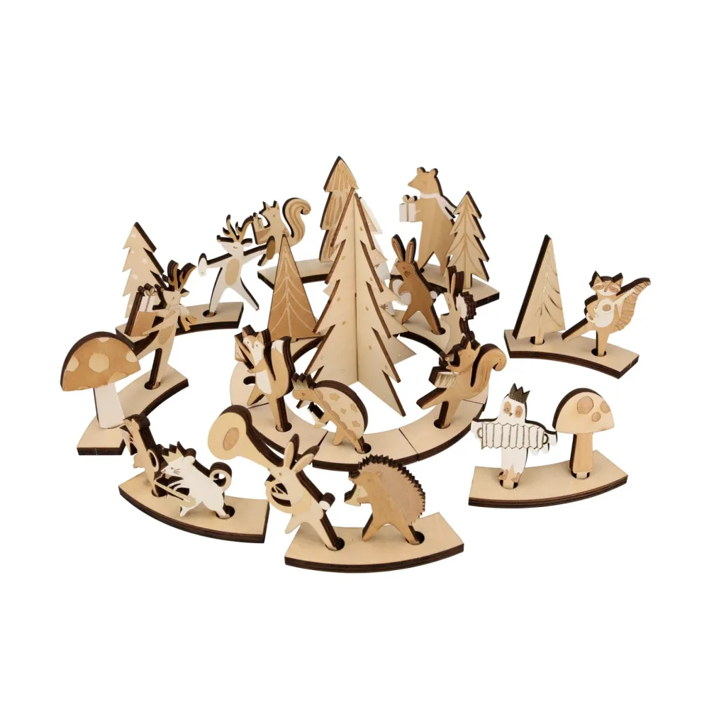 Advent Calendar - Wooden Marching Band