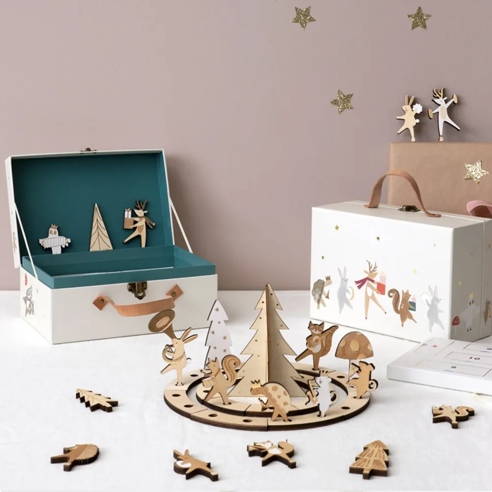 Advent Calendar - Wooden Marching Band