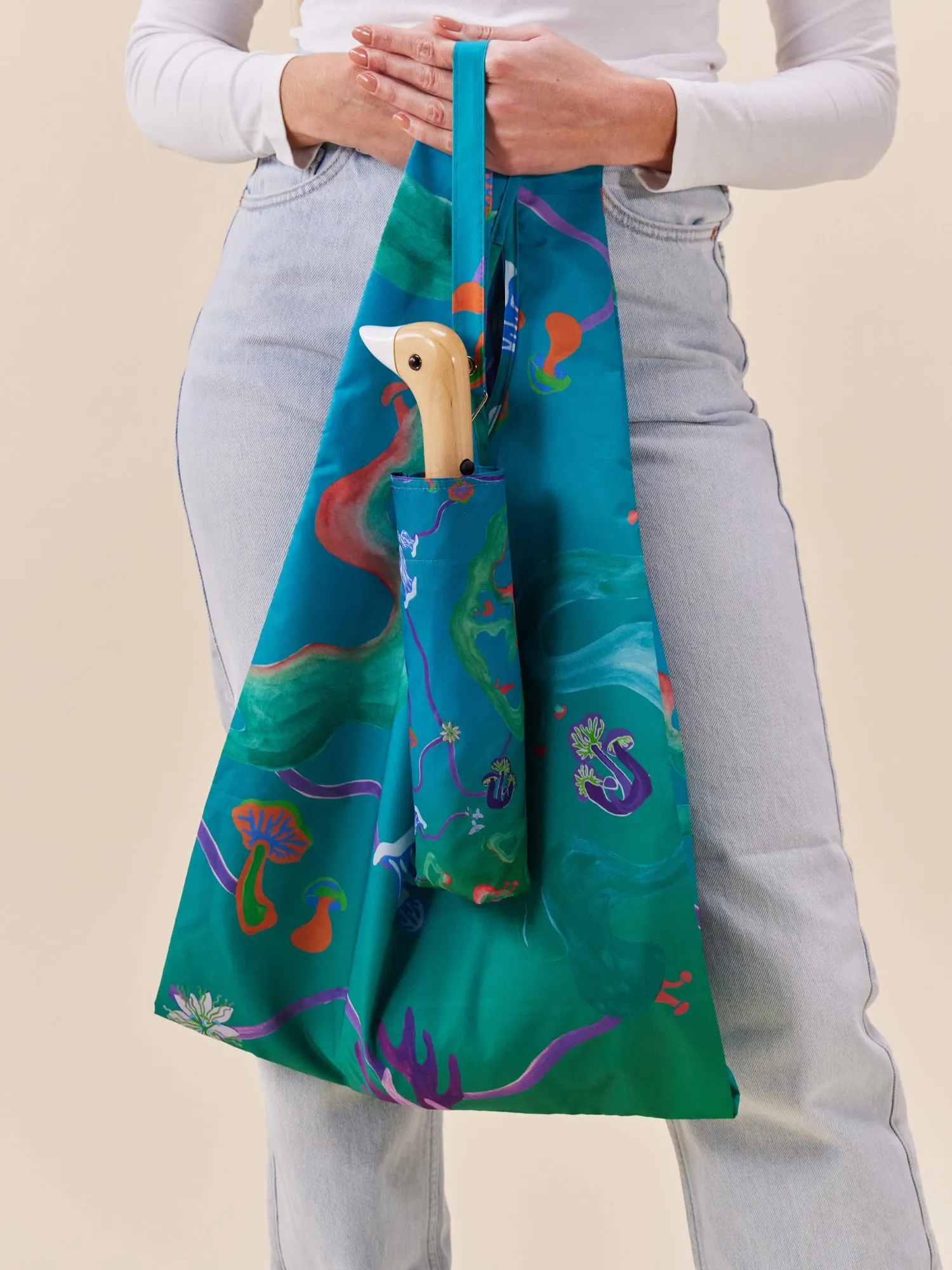 Aqua Fungi Reusable Bag
