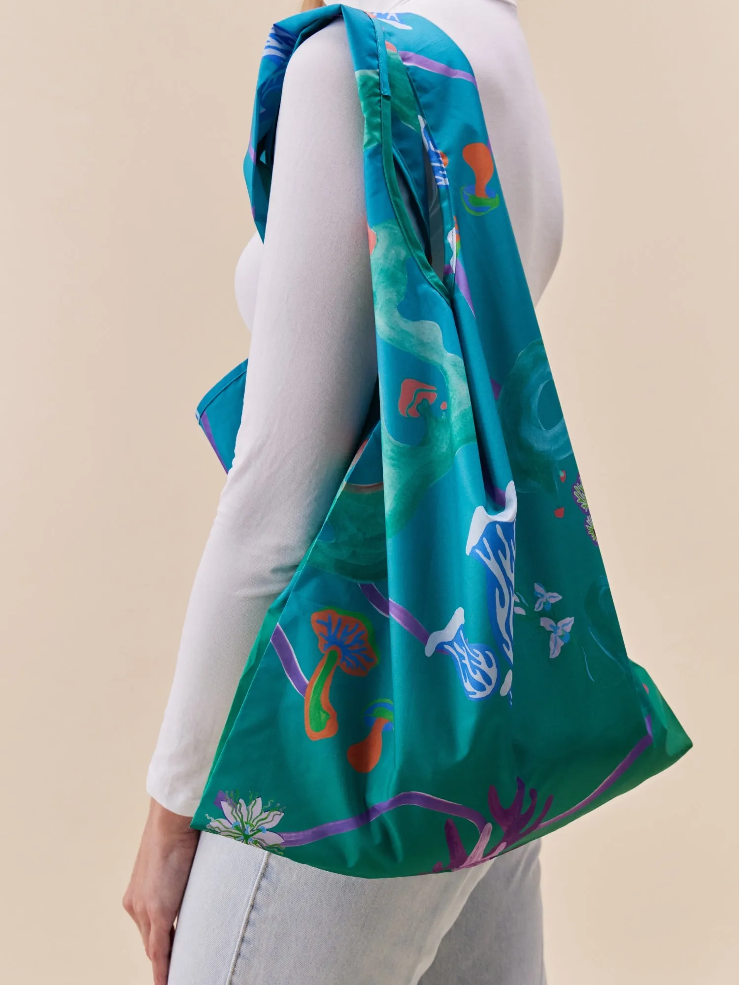 Aqua Fungi Reusable Bag