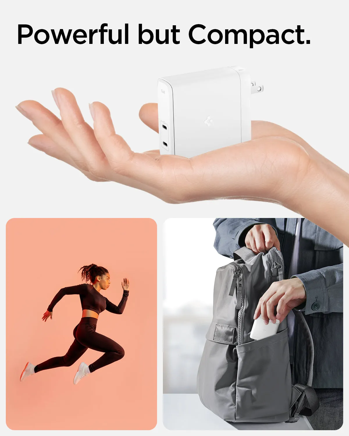 ArcStation™ Pro GaN 1402 Dual Port Wall Charger | PE2109