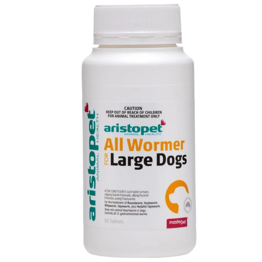 Aristopet All Wormer Tablets for Large Dogs