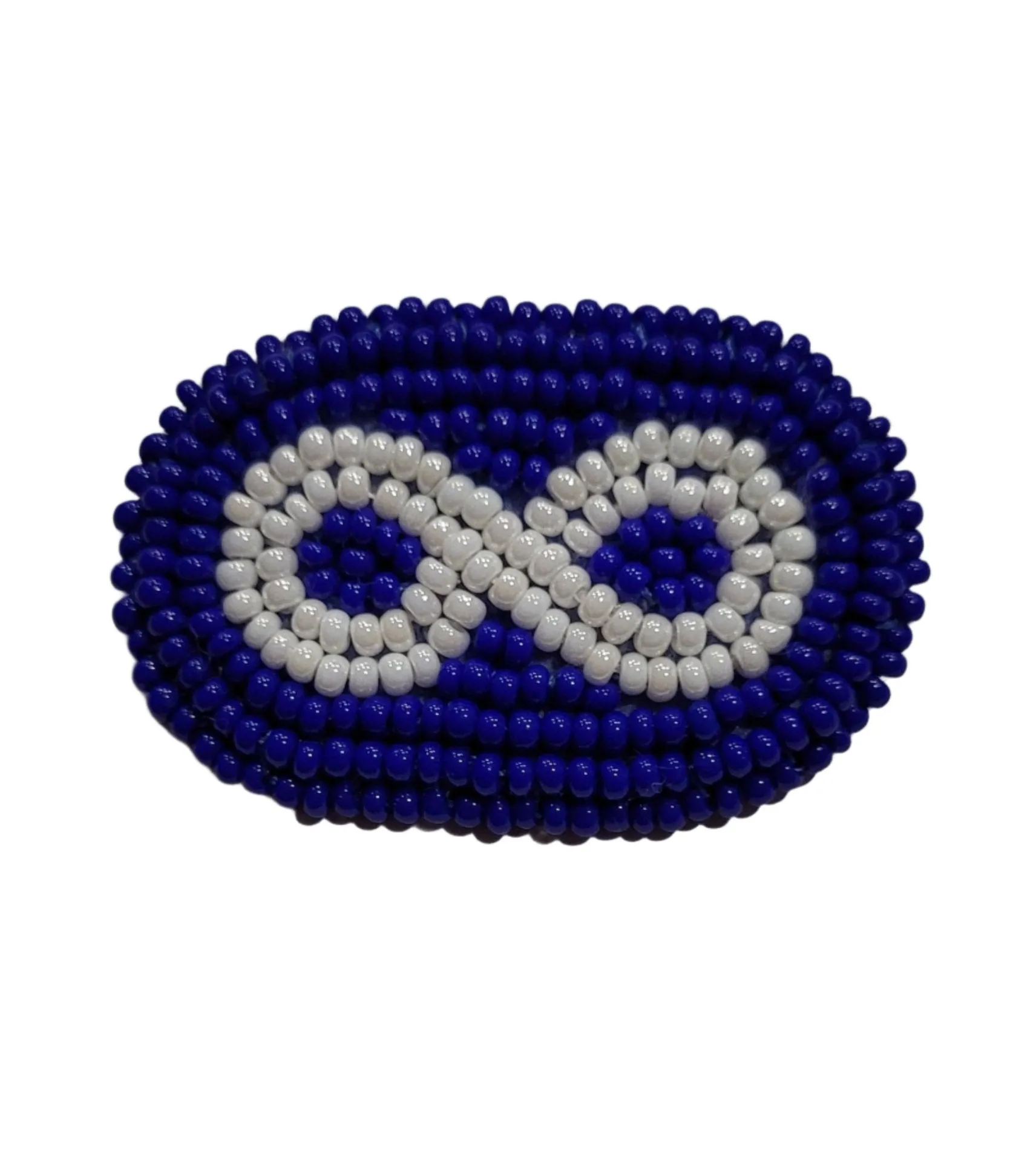 Beaded Metis Flag Pin