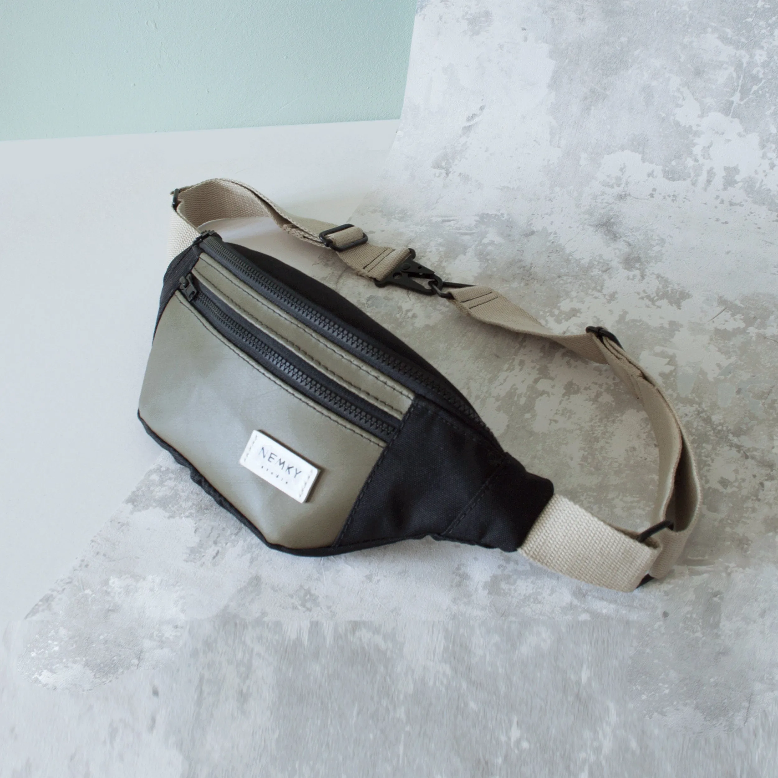 BERYL BUMBAG olive green / black