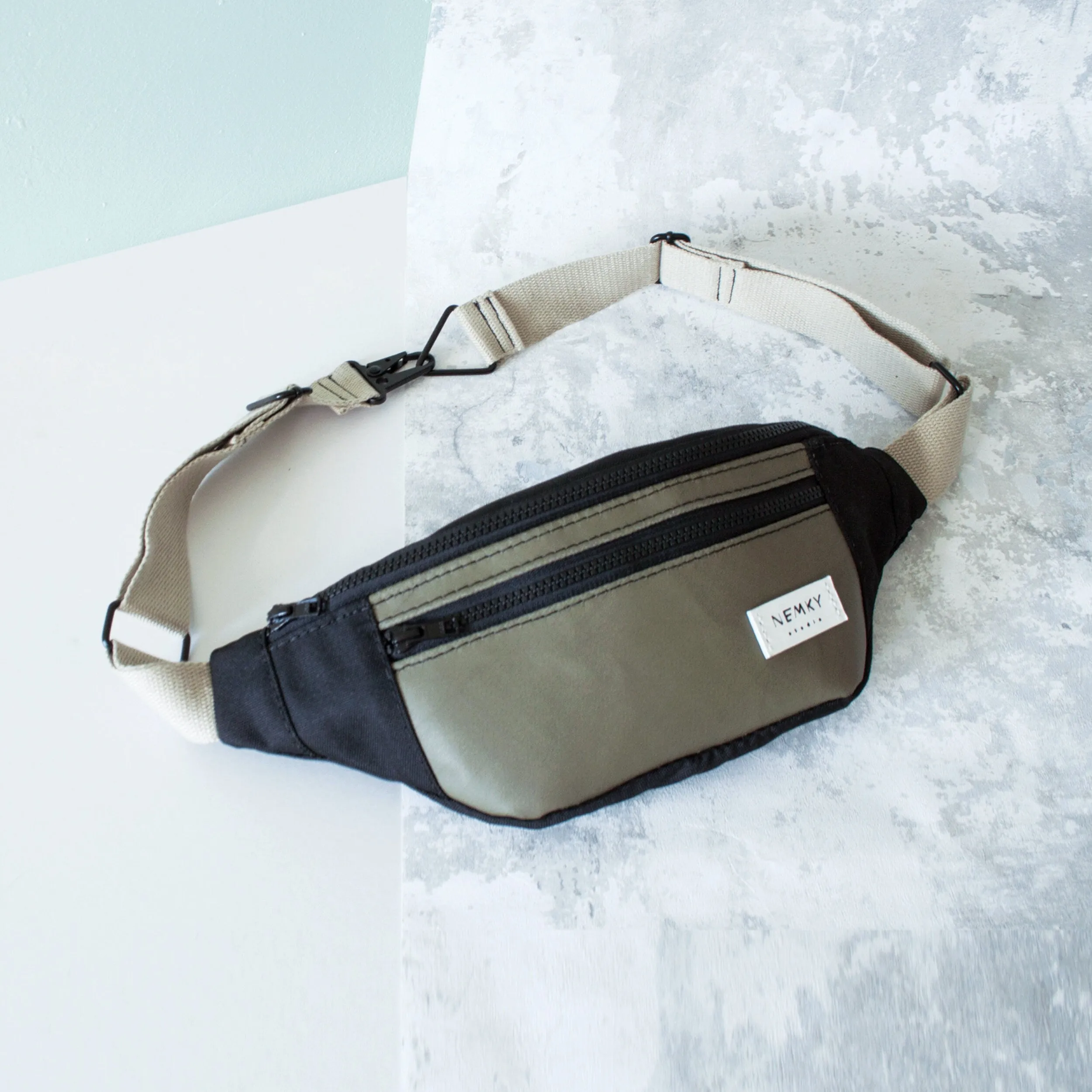 BERYL BUMBAG olive green / black