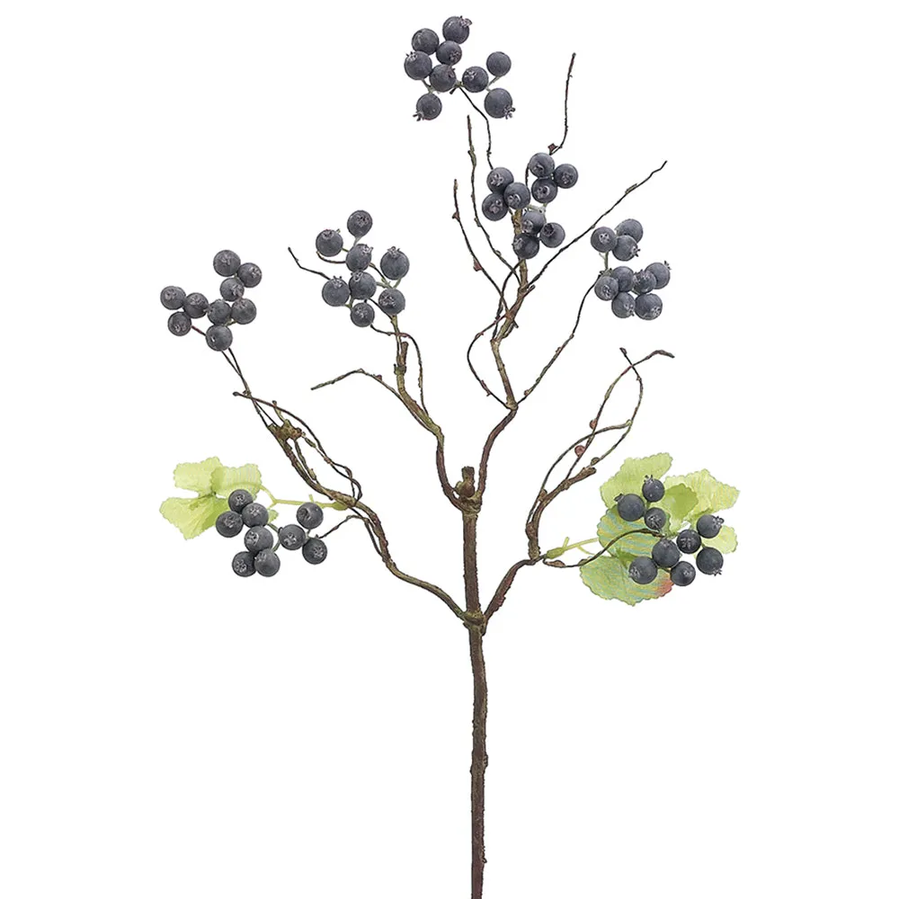 Blue Gray Berry Spray