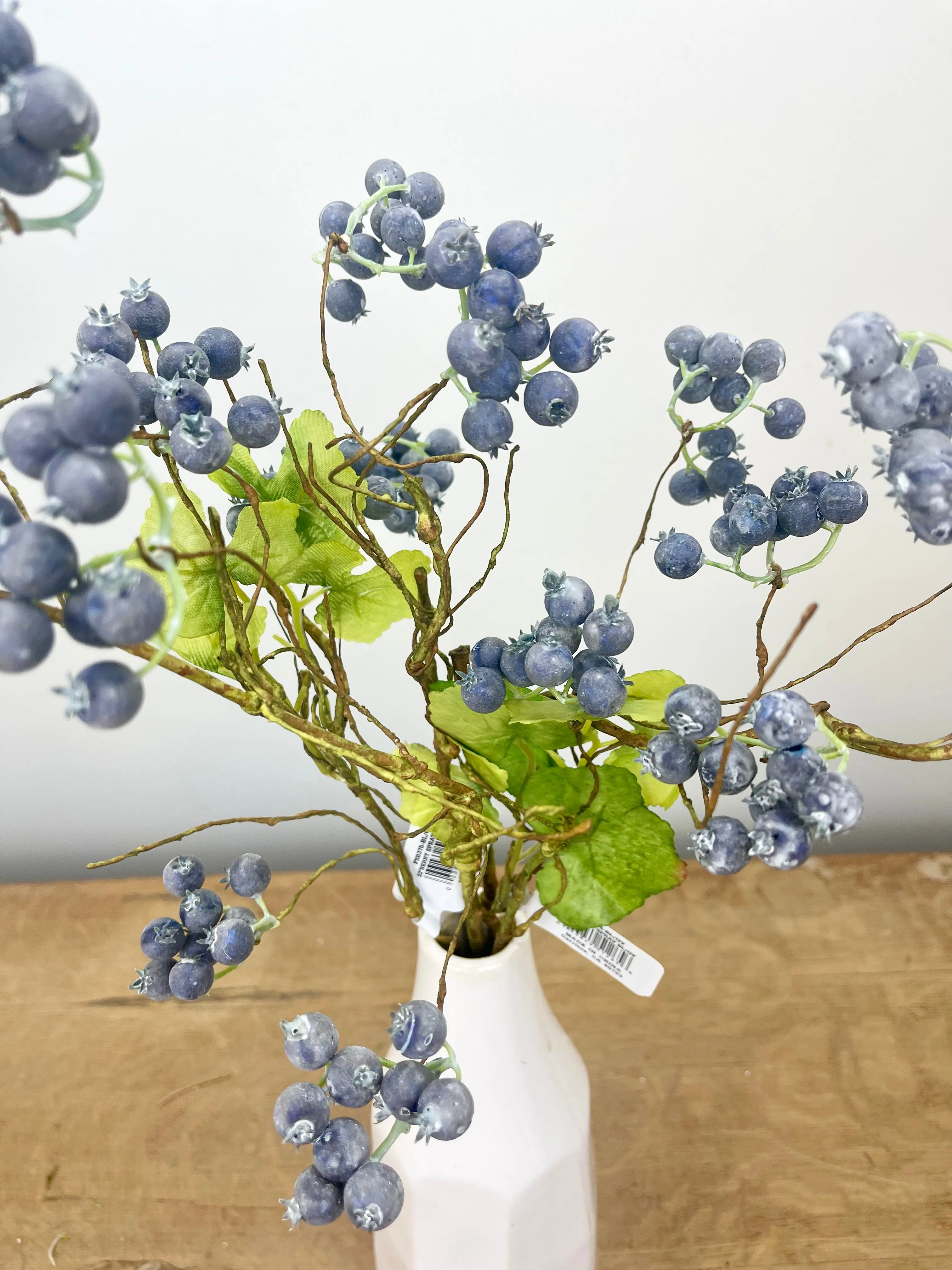 Blue Gray Berry Spray