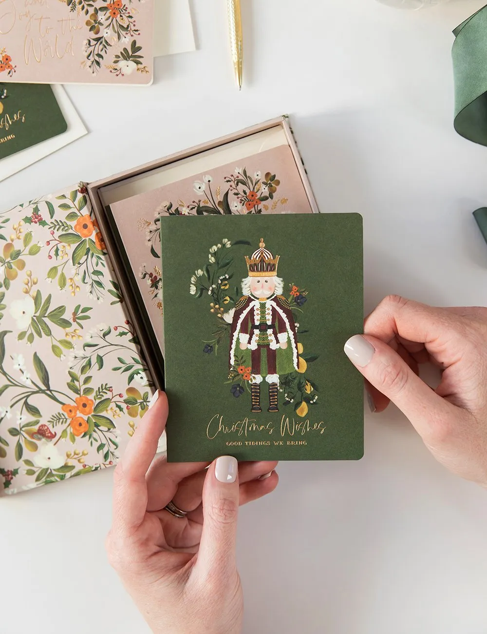 Blush Christmas Card Boxset 10pk