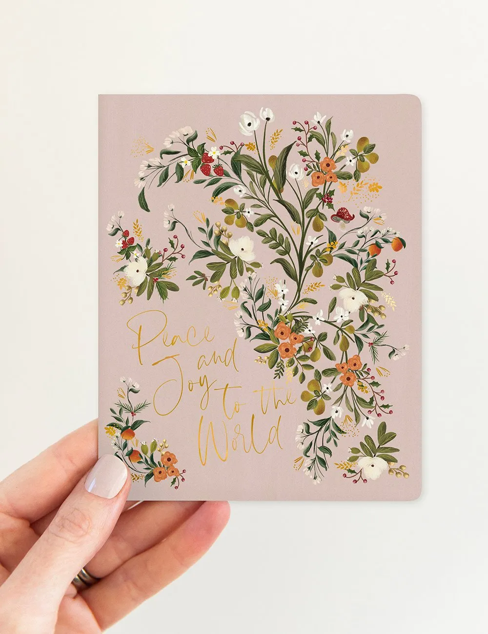 Blush Christmas Card Boxset 10pk