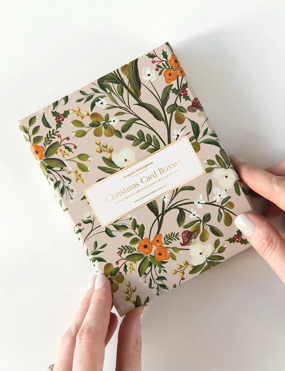 Blush Christmas Card Boxset 10pk