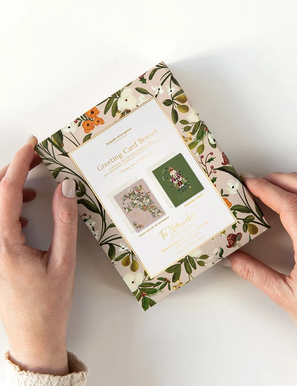 Blush Christmas Card Boxset 10pk