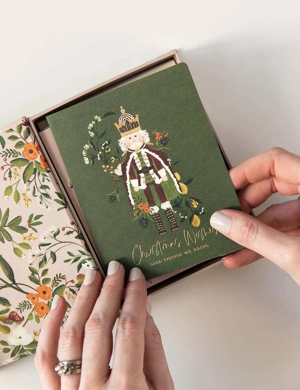 Blush Christmas Card Boxset 10pk
