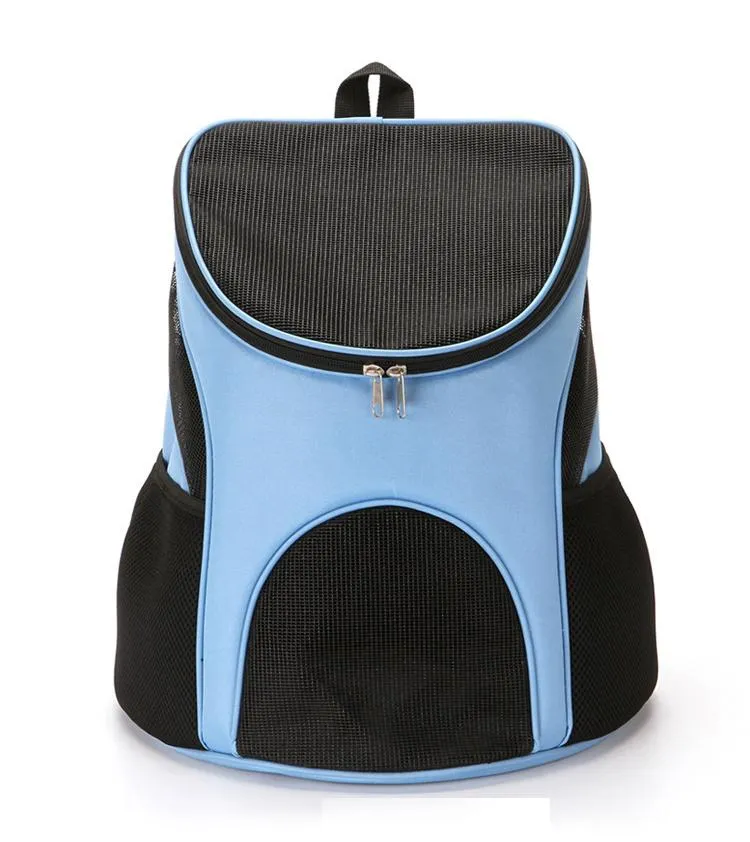 Breathable Pet Carrier Backpack - Adjustable Travel Bag