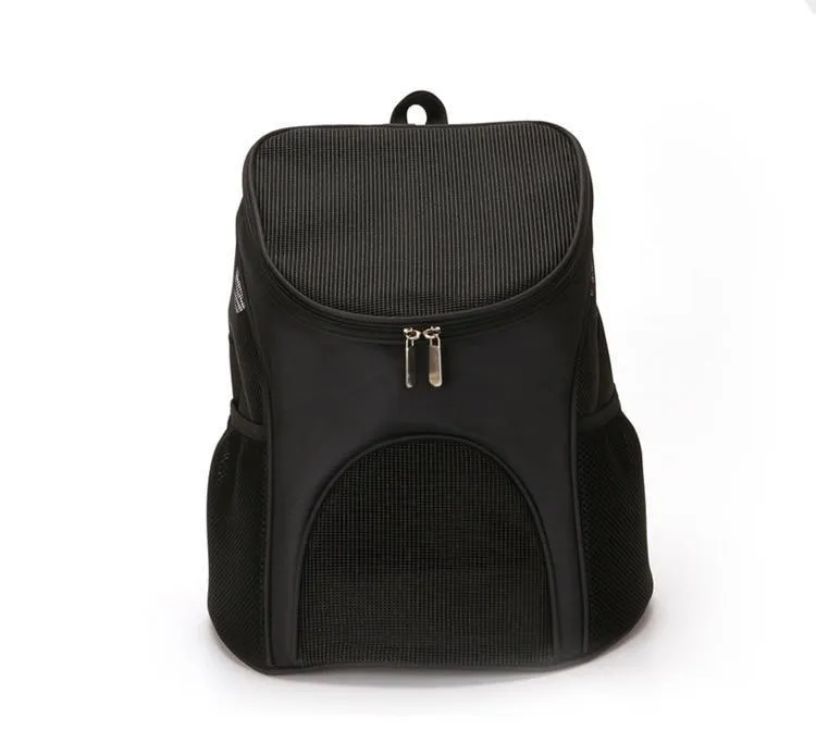 Breathable Pet Carrier Backpack - Adjustable Travel Bag
