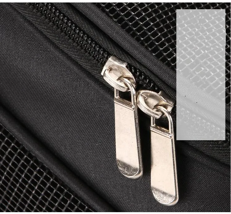 Breathable Pet Carrier Backpack - Adjustable Travel Bag