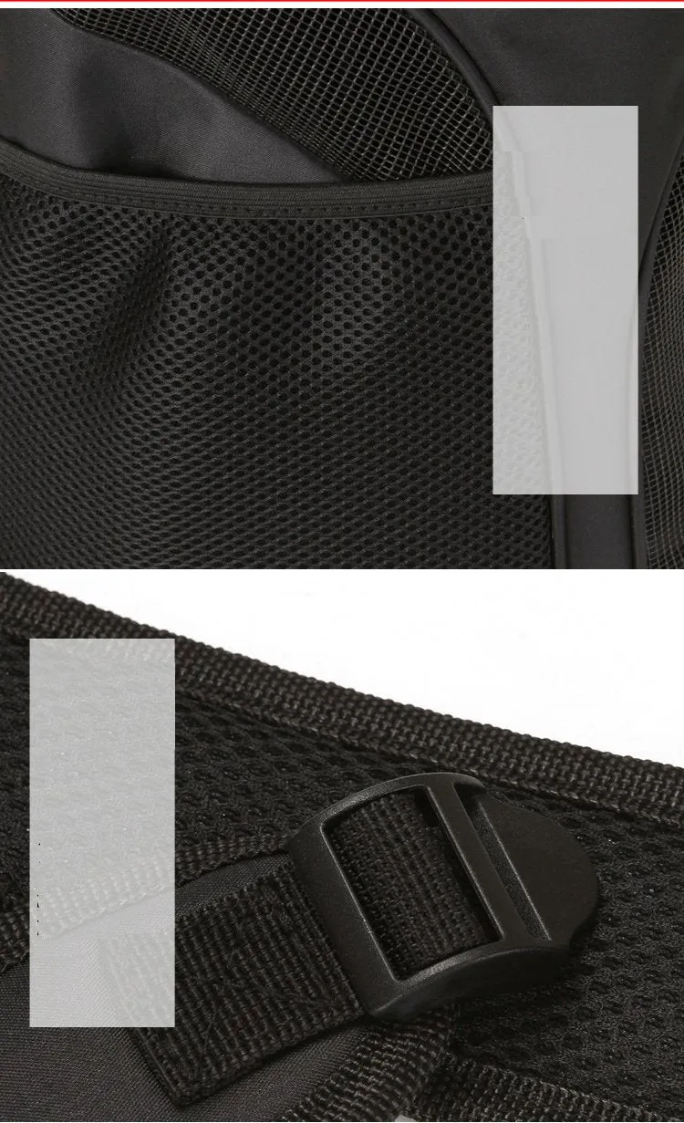 Breathable Pet Carrier Backpack - Adjustable Travel Bag