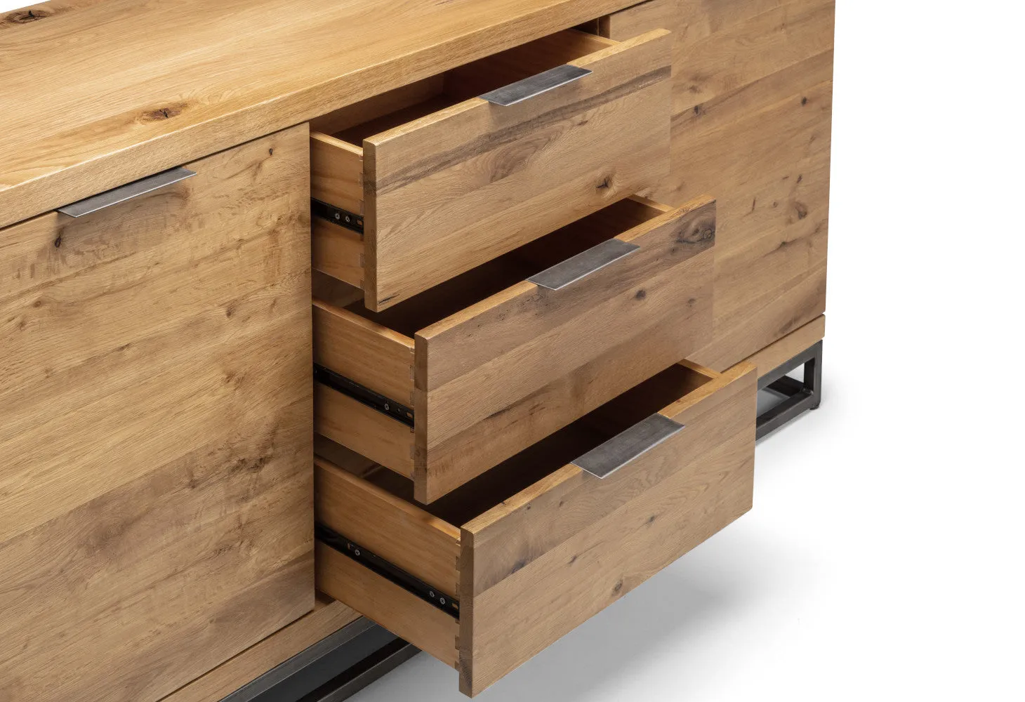 Brooklyn Oak Sideboard by Julian Bowen