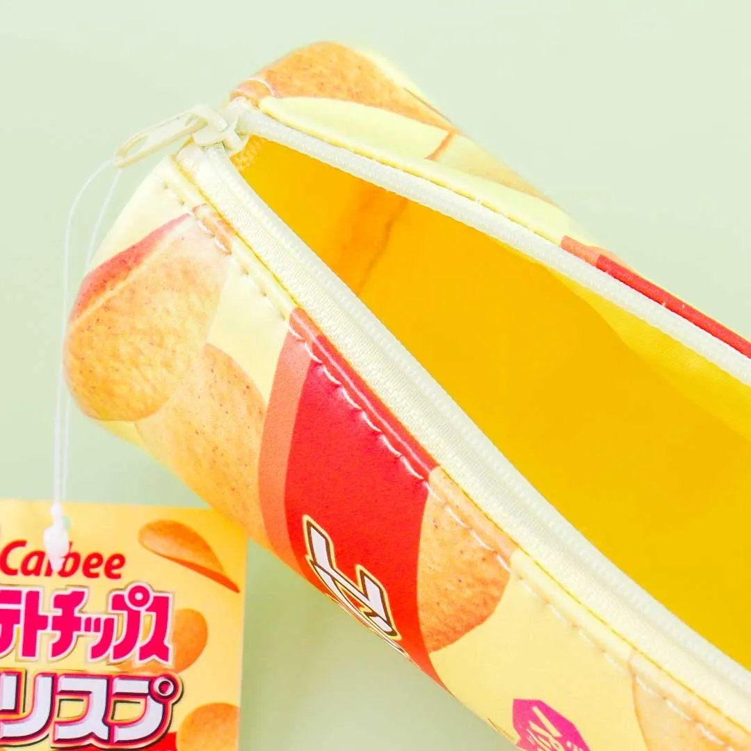 Calbee Consomme Punch Potato Chips Pencil Case