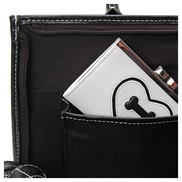 Camel & Black Leather Carrier