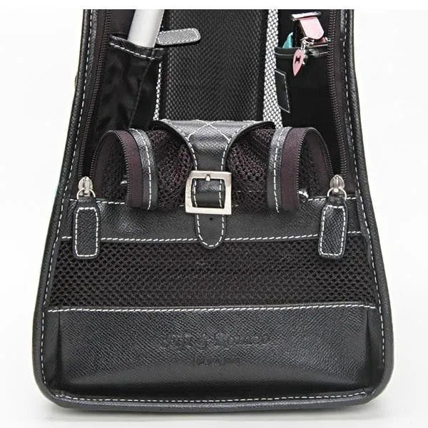 Camel & Black Leather Carrier