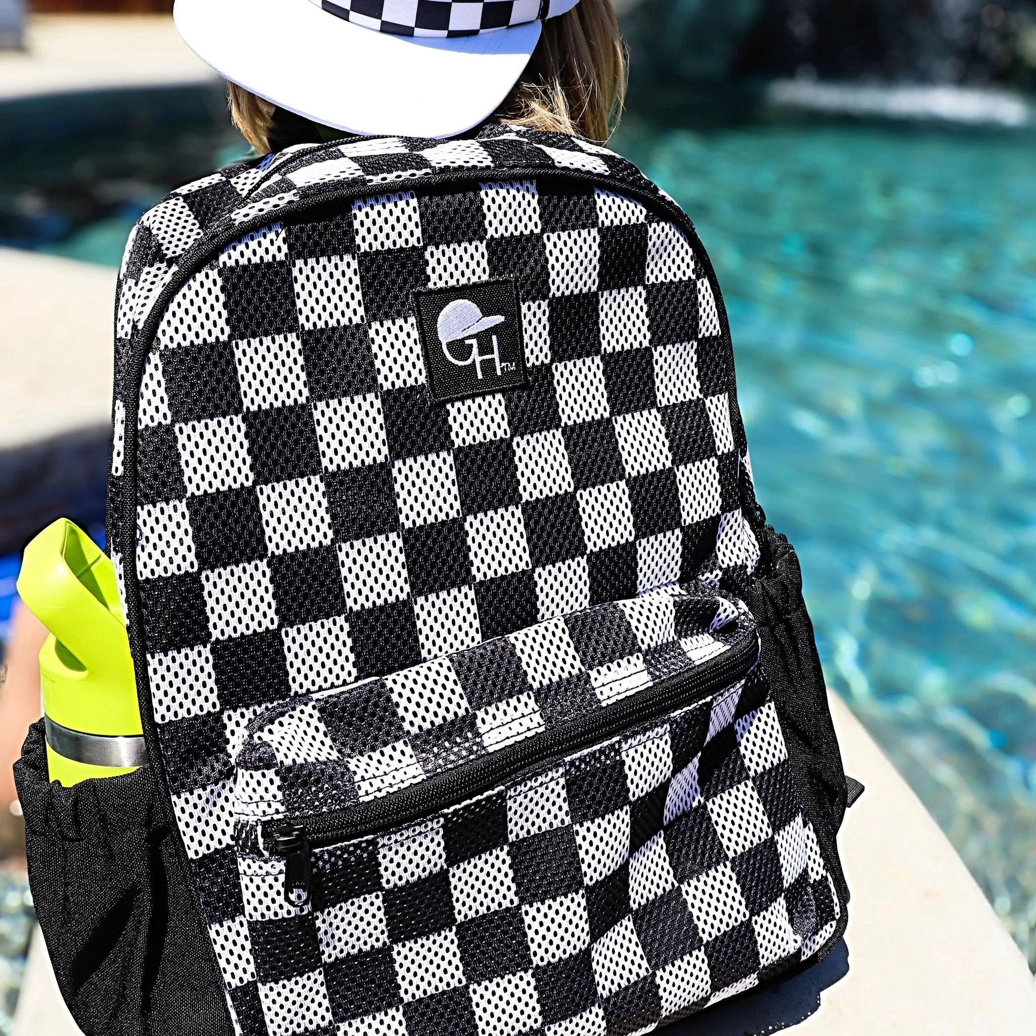 Check Mesh Backpack