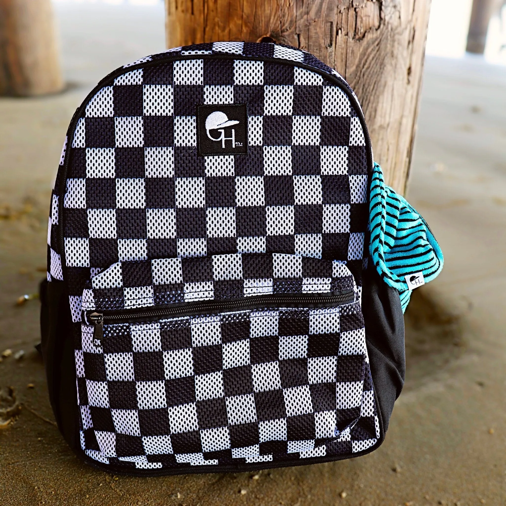 Check Mesh Backpack