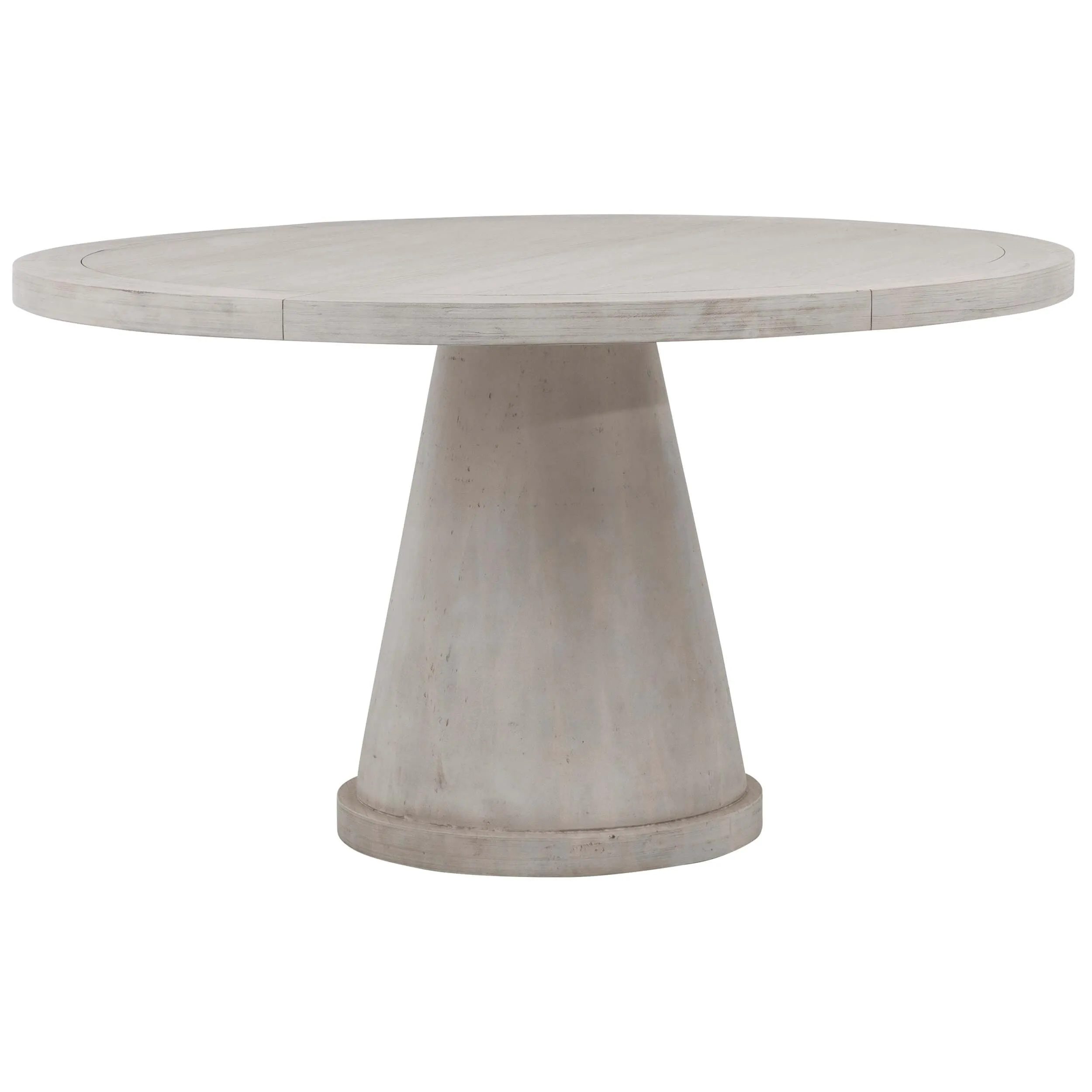 Chiswick Round Dining Table, White Wash