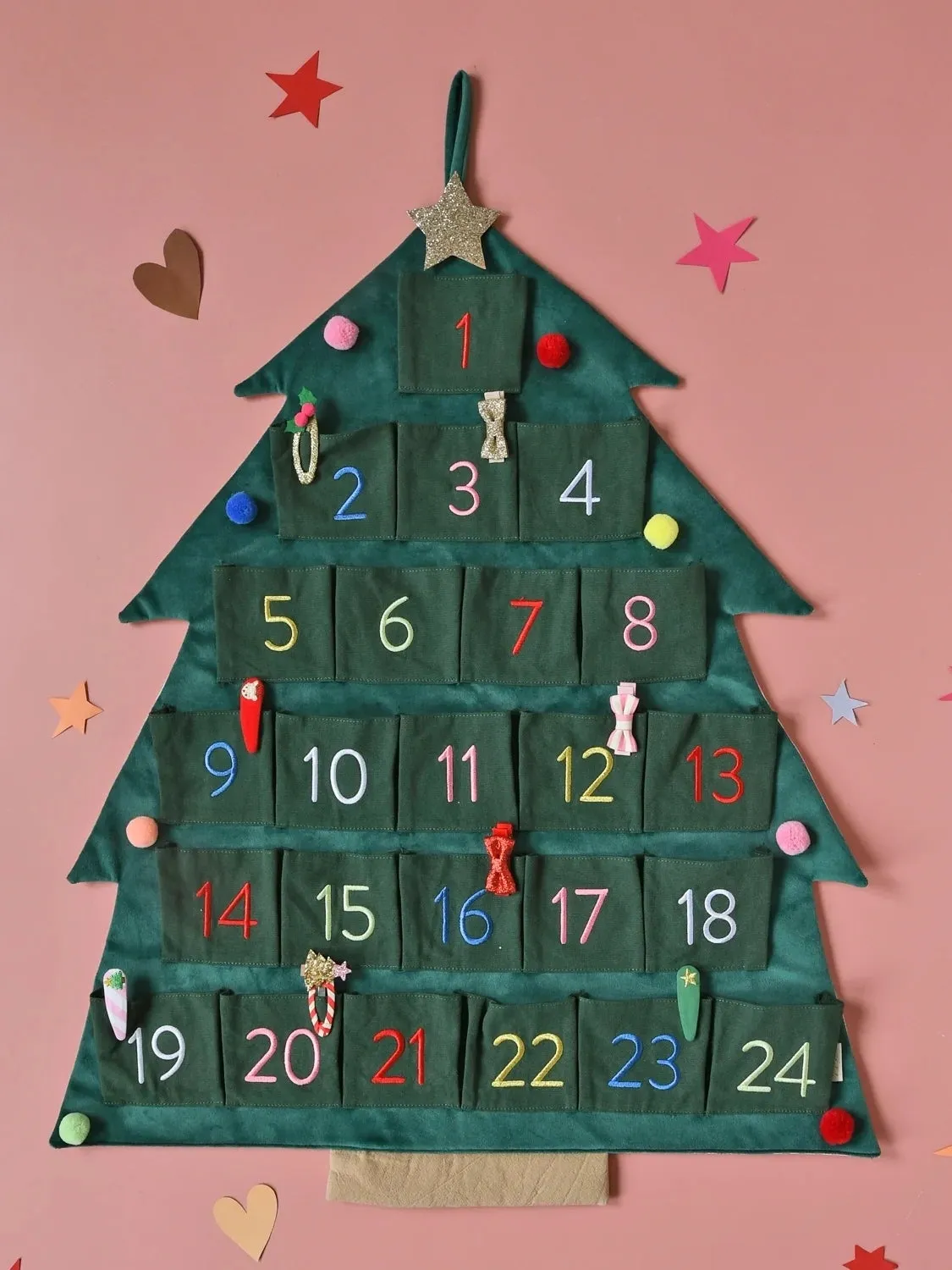 Christmas Tree Reusable Advent Calendar