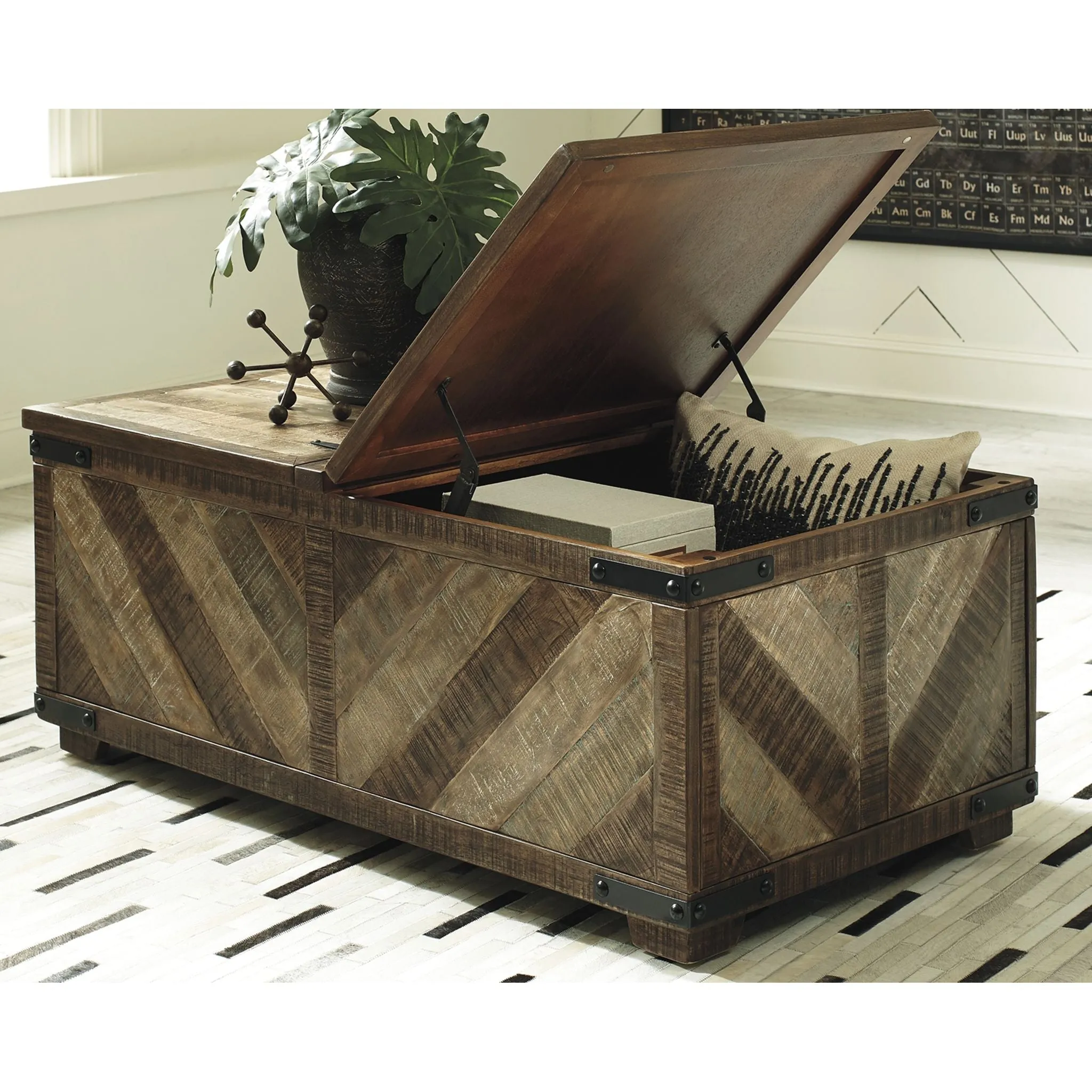 Cordayne Cocktail Table with Storage