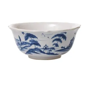 Country Estate Delft Blue Hen House Cereal Bowl