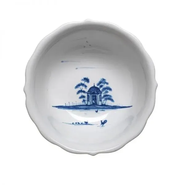 Country Estate Delft Blue Hen House Cereal Bowl
