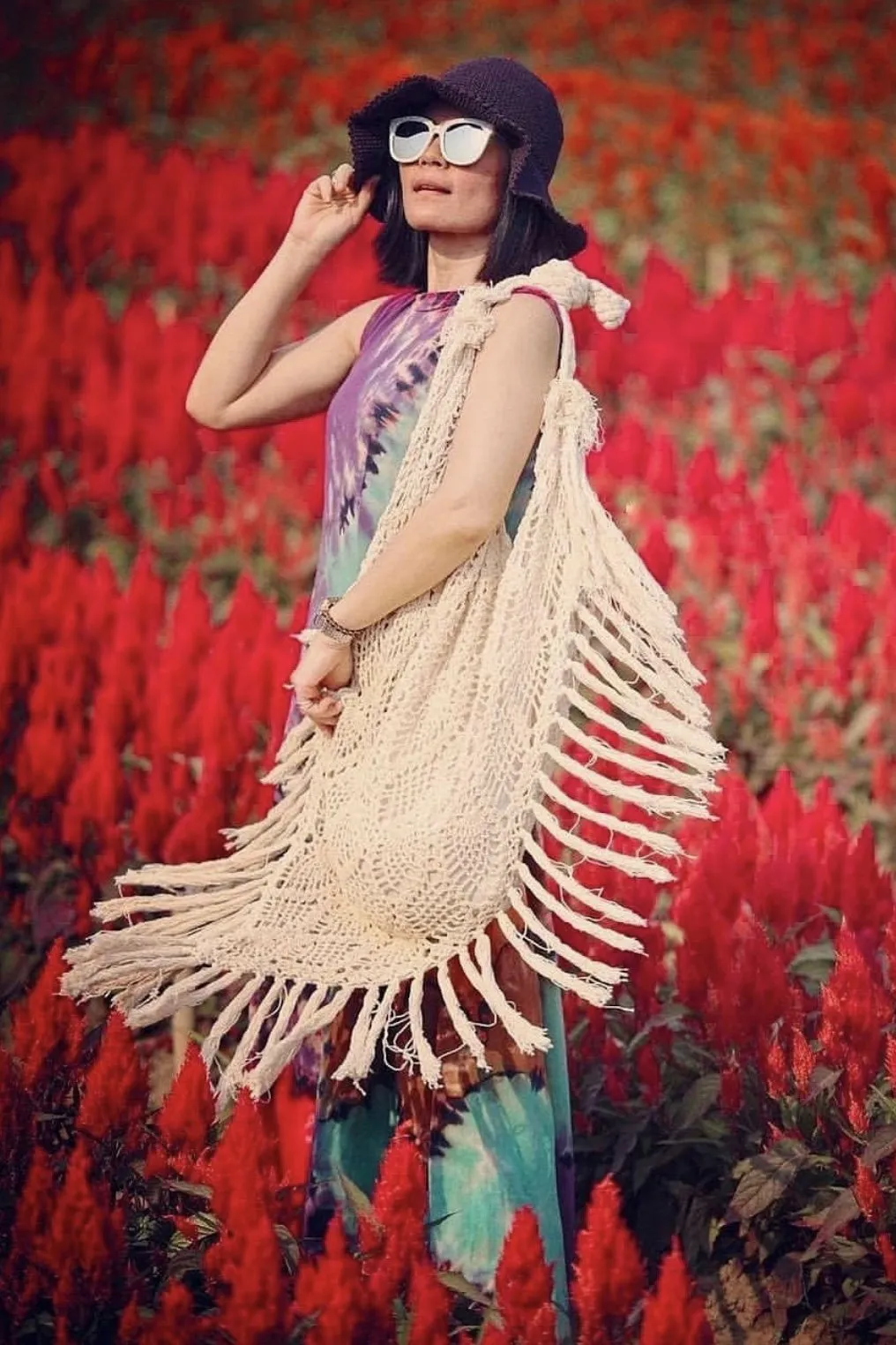 CROCHET FRINGE BAG KANI