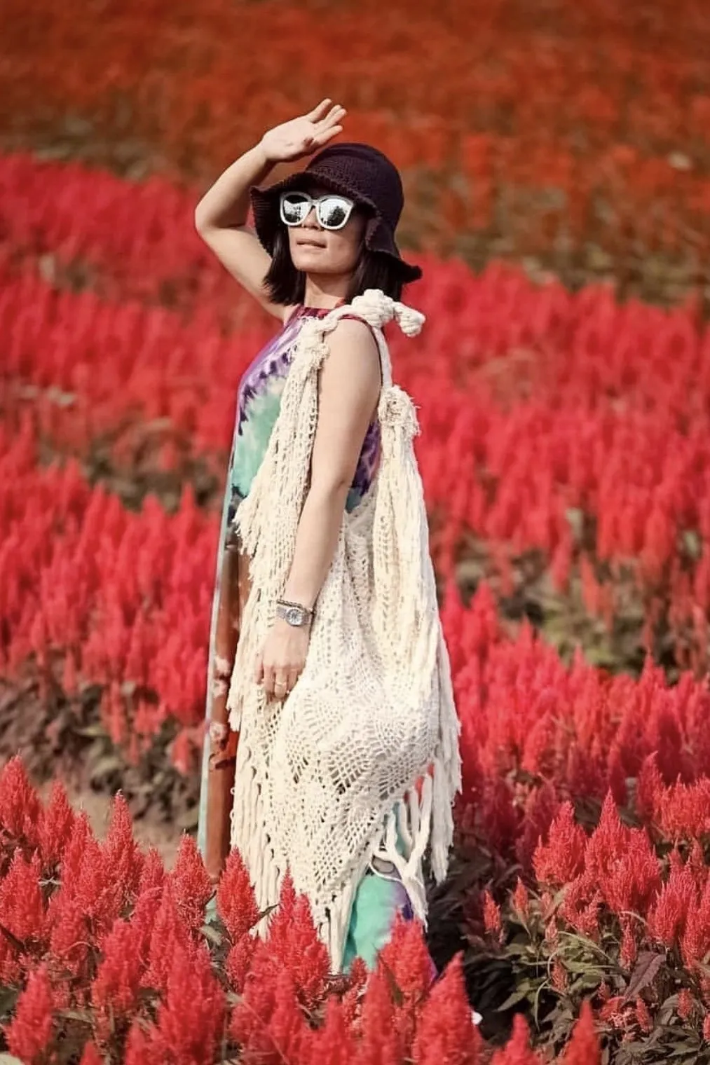 CROCHET FRINGE BAG KANI