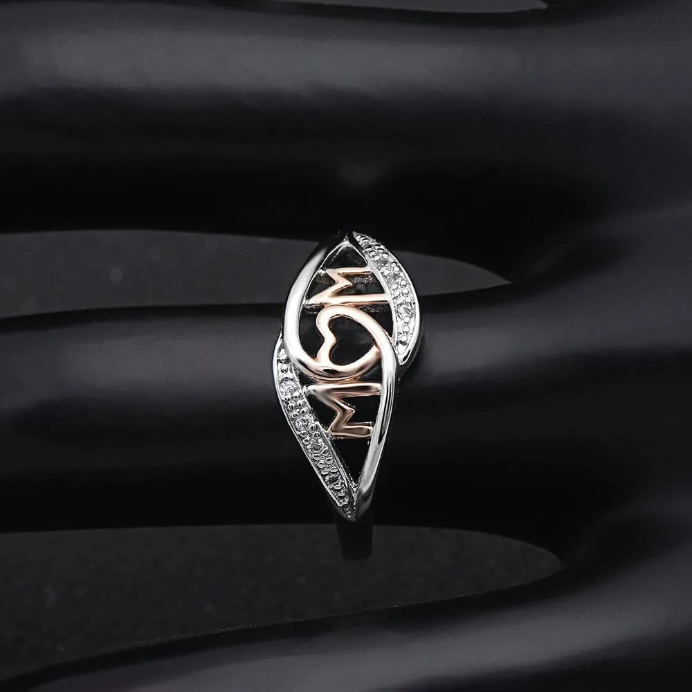 Crystal Mom Ring
