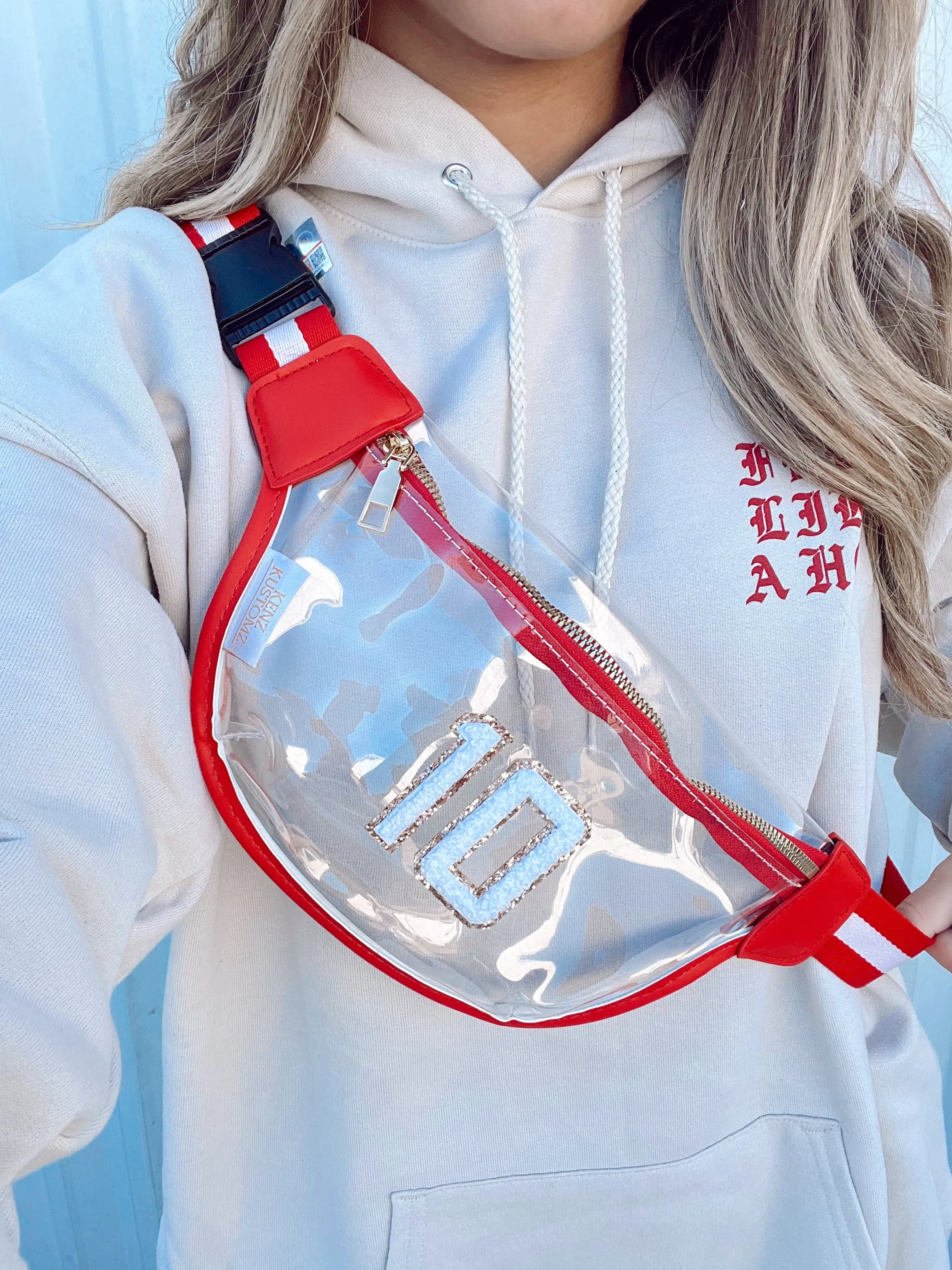 Custom Clear Fanny Pack
