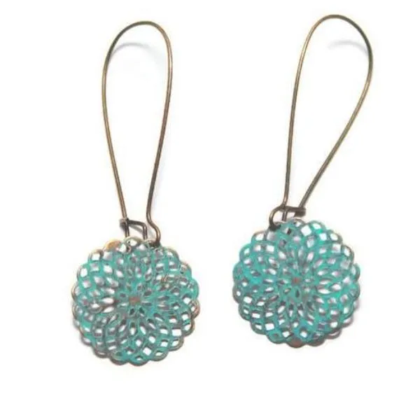 Dainty Doily Earrings